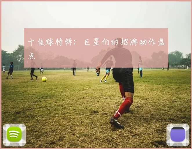 十佳球特辑：巨星们的招牌动作盘点