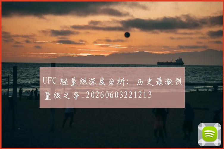 UFC 轻量级深度分析：历史最激烈量级之争_20260603221213