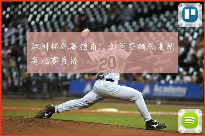 欧洲杯观赛指南:如何在线观看所有比赛直播